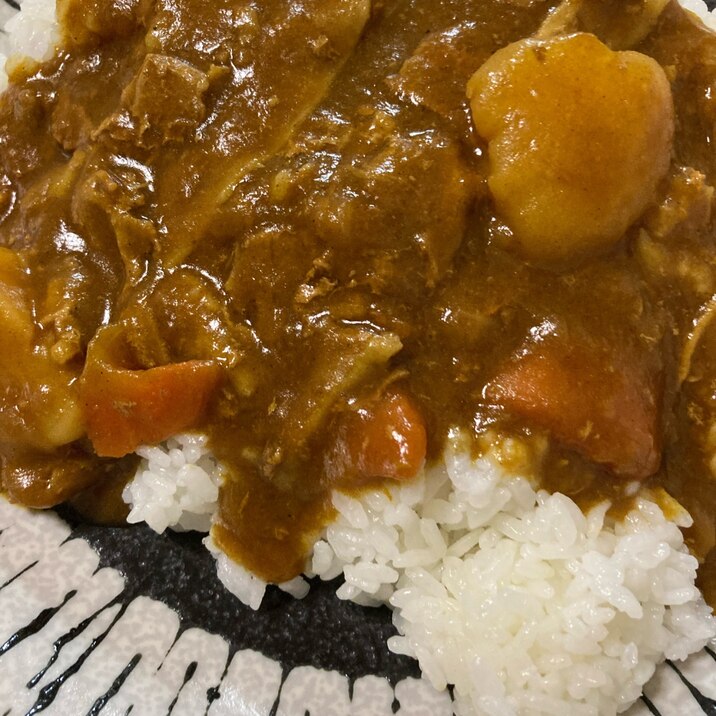 豚バラカレー